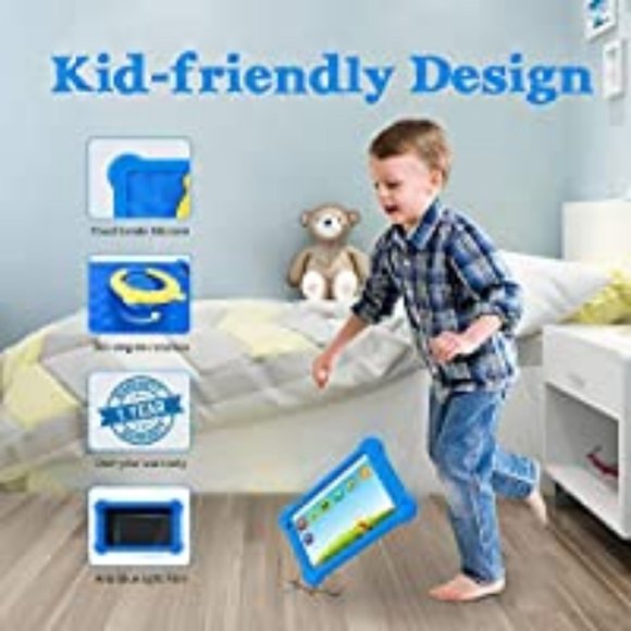 NWT AEEZO KIDS FHD TRONPAD 7-TK701 7" WIFI ANDROID 10 TABLET 2GB RAM 32G ROM - Picture 11 of 13